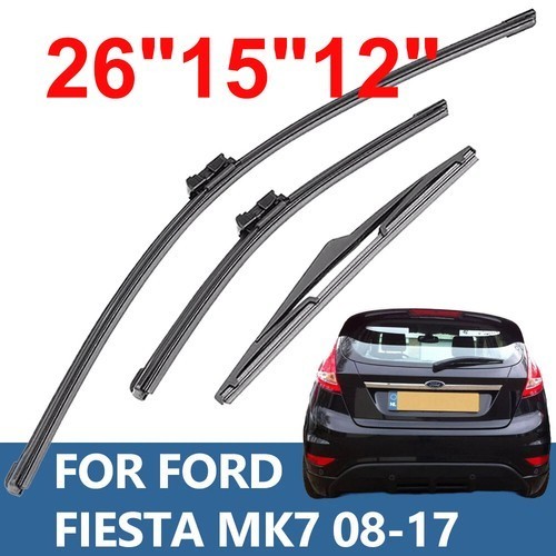 Front rear windscreen wiper - rear,