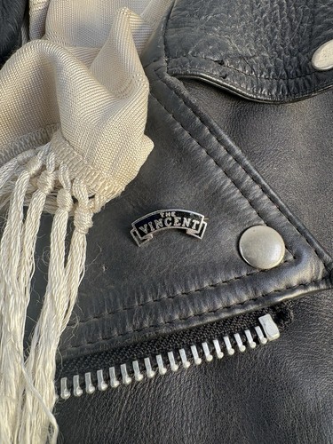 The vincent motorcycle pin - the,
