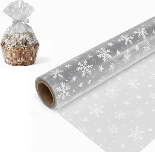 Printed cellophane wrap roll - printed,