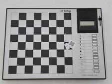 Scisys Chess Partner 4000 Vintage Computer Chess Board Complete Pieces Untested