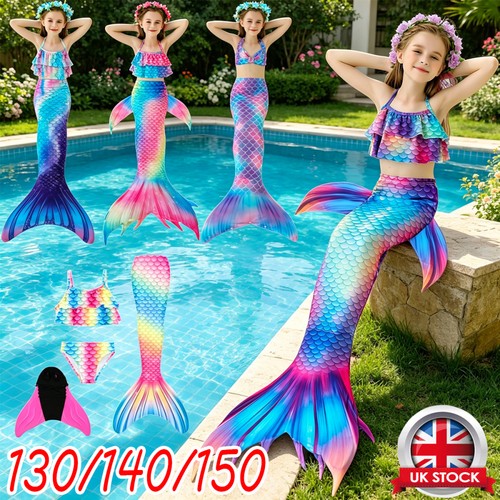 Girls mermaid tail swimming - uk,