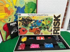Vintage Risk Board Strategy Game in Great Condition - Full Complete Set 1985