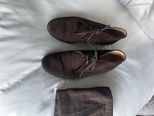 Tod brown suede lace hi - brown,
