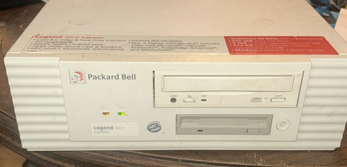 Vintage packard bell desktop - vintage,