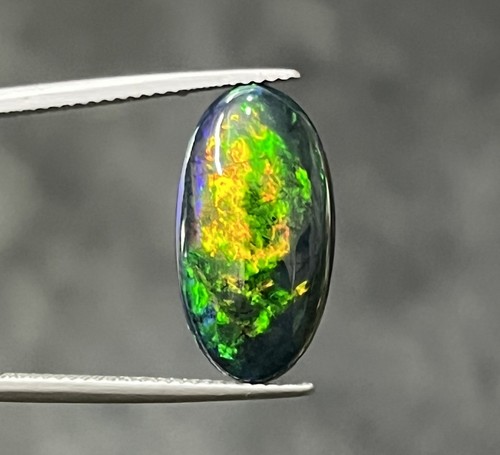 Natural ethiopian black opal - ethiopian,