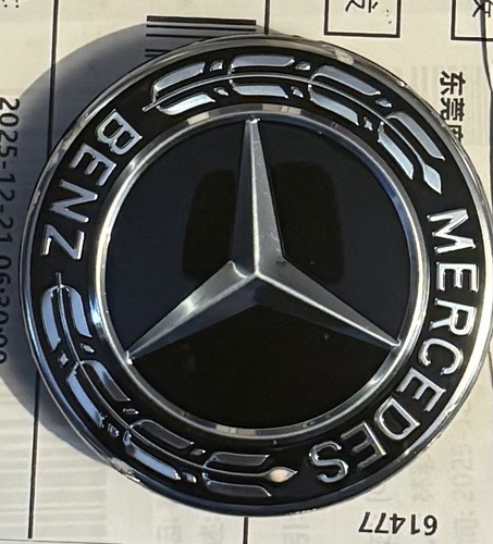 Mercedes black alloy wheel - 1x,