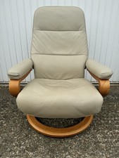 Himolla Leather Reclining / Swivel Chair  - Similar to Ekornes Stressless