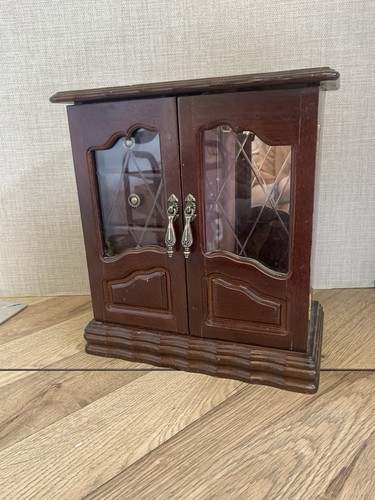 Vintage wooden wardrobe - vintage,