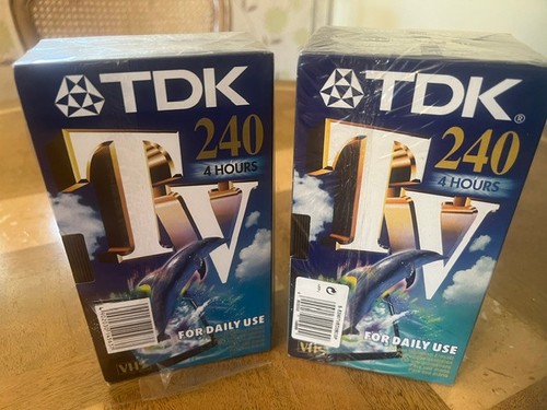 Pack tdk vhs 240 - 5,
