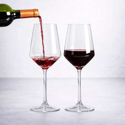 Wine glasses clear large bowl - large,
