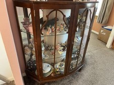 Vintage Oak Display Cabinet
