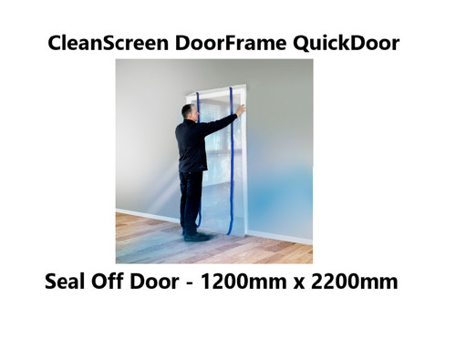 Seal off door zip - door, kit