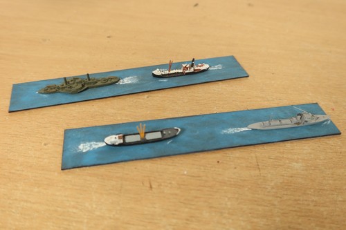Vintage resin waterline model - waterline,