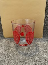NUTELLA Red Heart Glass