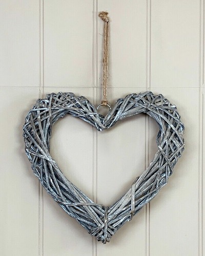 Grey wicker rattan - grey, woven