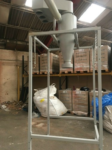 New plastic granulator bagging - new,