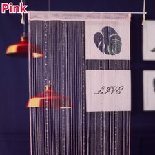 Crystal Beads Tassels Door String Doorway Room Divider Window Hallway Privacy