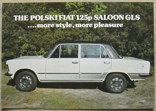 Polski fiat 125p saloon - polski,