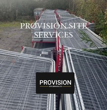 Used Heras Harris Event Fence Panels - Site Security Temporary Fence