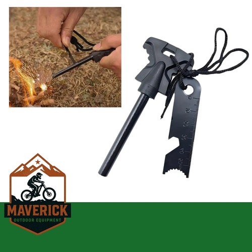 Flint and steel fire - flint,