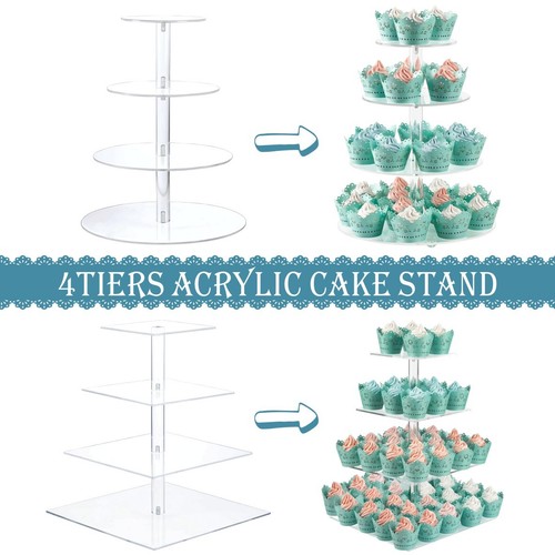 Tier cupcake stand clear - 4,