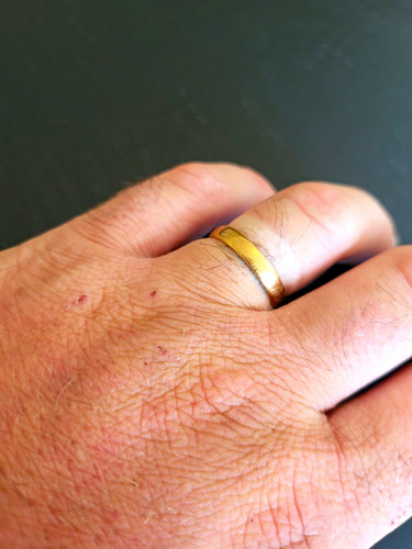 22ct yellow gold men - gold, men's