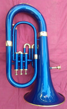 Euphonium 3 Valve Blue Color