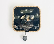 John Maltby Swing Boat 'Peter Grimes' Rope Framed Automata Mobile  Wall Hanging
