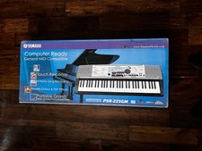 Yamaha PSR-225GM Portable Electronic Keyboard Black