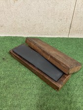 Vintage Natural Sharpening Stone Oilstone Razor Hone, Black Stone,