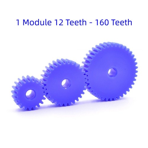 Blue nylon gear module - module, 12
