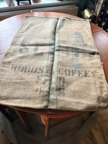 Vintage hessian coffee bean - hessian,