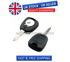 2 BUTTON REMOTE KEY FOB CASE FOR PEUGEOT 106 107 206 207 307 WITH LOGO A57 