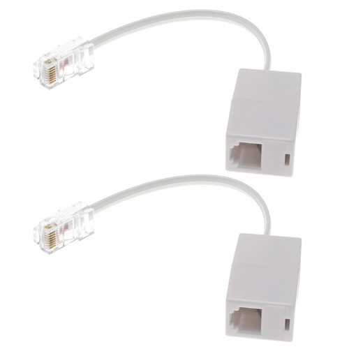 Rj11 rj45 converter - 2x,