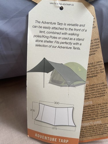 Vango adventure tarp x 3m - tarp, (2m