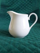 Plain White Staffordshire Fine