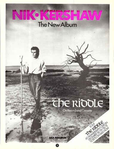 1984 advert for - 1984, nik