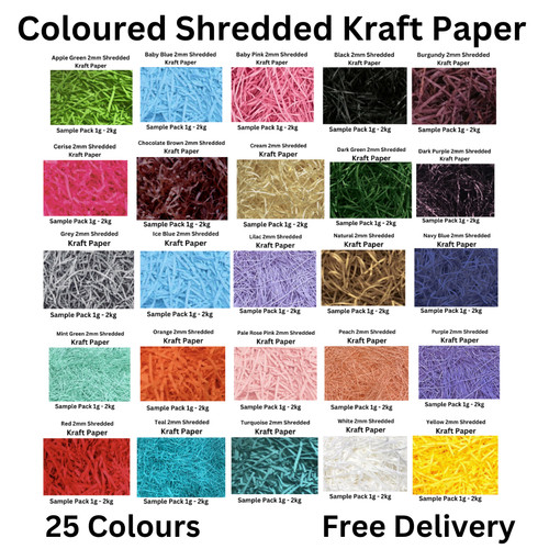 Shredded kraft paper - kraft,