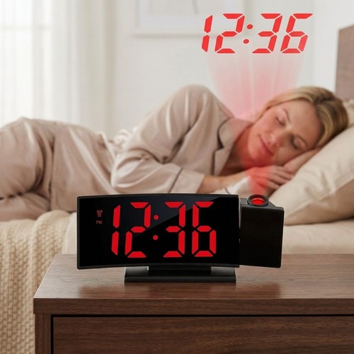 Led digital smart alarm clock - digital,