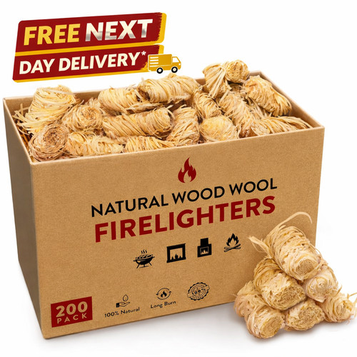 Firelighters for wood log - firelighters, &