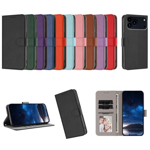 Luxury leather flip - leather, wallet