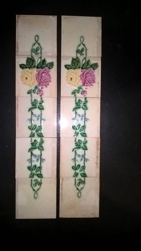 Set antique tiles 6 - of,