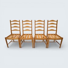 Ercol set dining chairs - ercol,