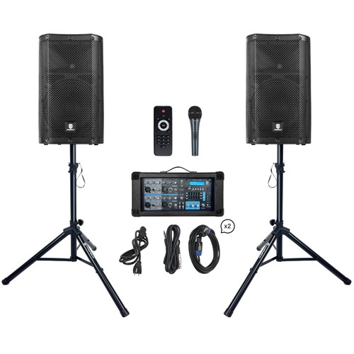Proreck 1800w portable pa - proreck, 10"