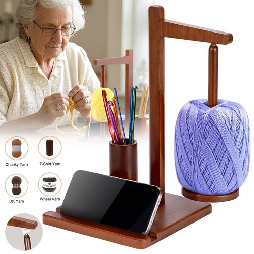 Wooden yarn holder 360 - holder, 360°