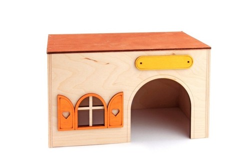 Hamster plywood house - hamster, with