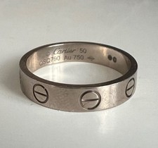 Cartier Love Ring 18ct White