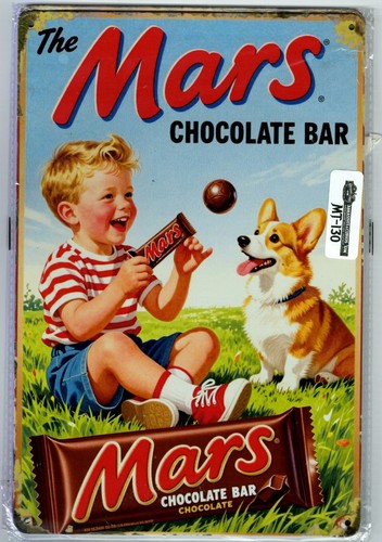Vintage style metal tin sign - tin,