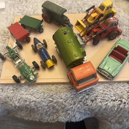 Vintage dinky job lot items - job, x9