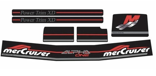 Mercruiser alpha one gen red - mercruiser,